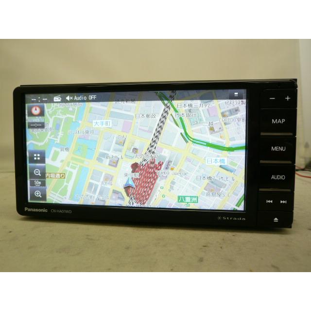 中古】 パナソニック ストラーダ CN-HA01WD メモリーナビ 地デジ