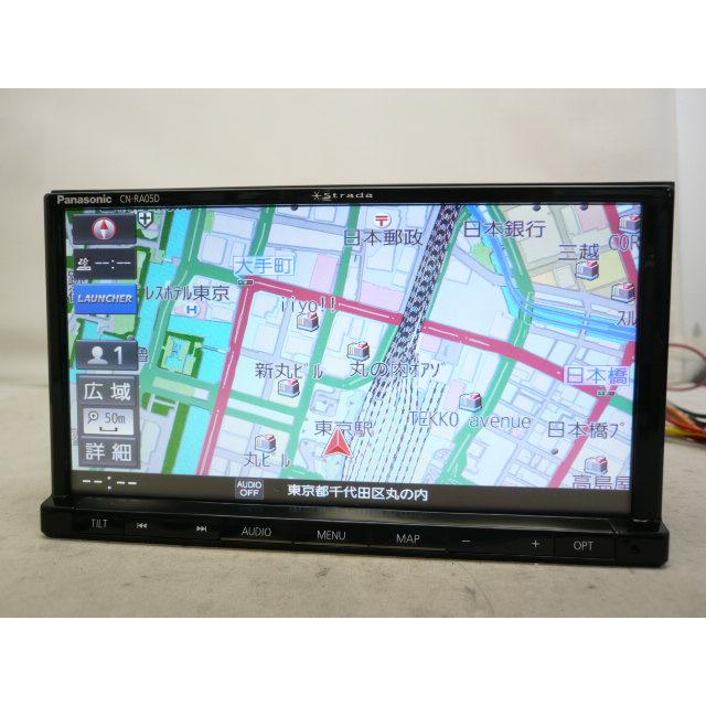 中古】 2026年版 パナソニック ストラーダ CN-RA05D メモリーナビ 地