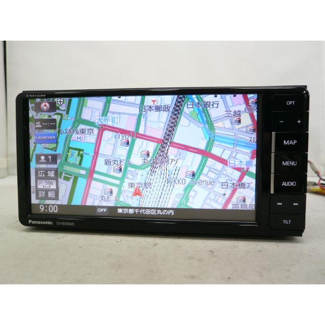☆送料込み☆Panasonic CN-RE03WD カーナビゲーション 中古】 2026年版 パナソニック ストラーダ CN-RE03WD メモリーナビ 地