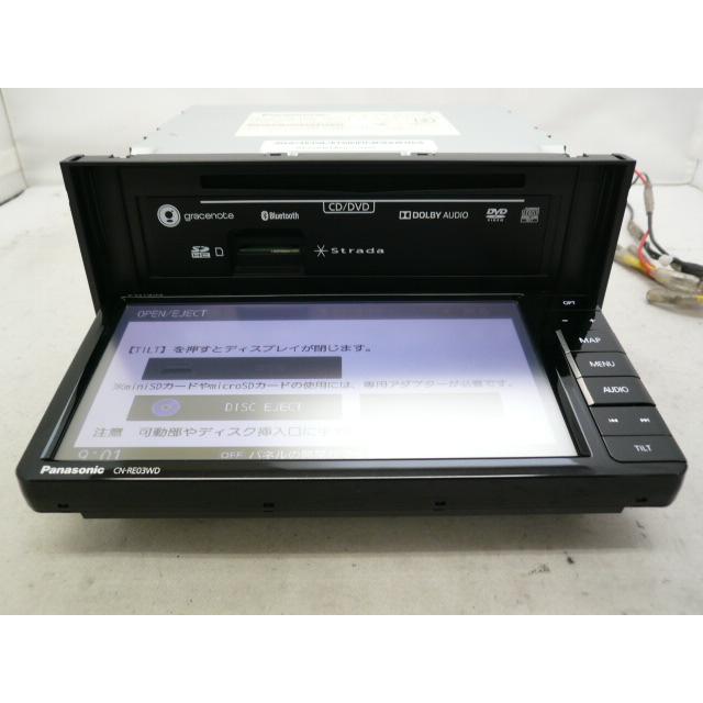 中古】 2026年版 パナソニック ストラーダ CN-RE03WD メモリーナビ 地