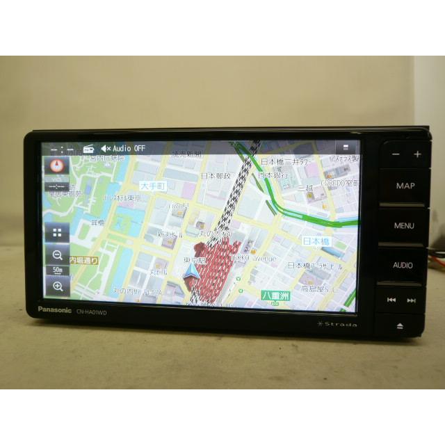 Panasonic Strada CN-HA01WD 本体 中古】 パナソニック ストラーダ CN-HA01WD メモリーナビ 地デジ