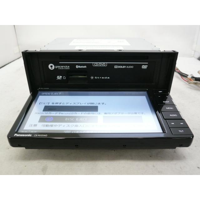 中古】 2024年版 パナソニック ストラーダ CN-RE05WD メモリーナビ 地