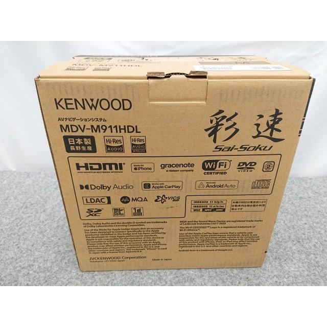 彩速ナビ @【未使用品】 ケンウッド MDV-M911HDL 9V型 カーナビ