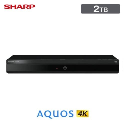 AQUOS 4K 【SHARP】 レコーダー 4B-C20ET3 3番組同時録画 2TB アクオス 