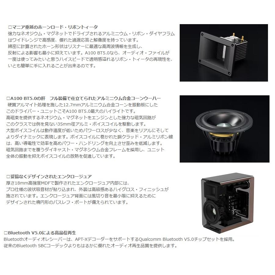 AIRPULSE（エアパルス） A100 BT5.0 アクティブスピーカー