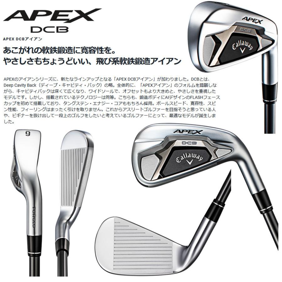 日本仕様 キャロウェイ 2021年 APEX DCB エイペックスDCB #5-PW 6本 