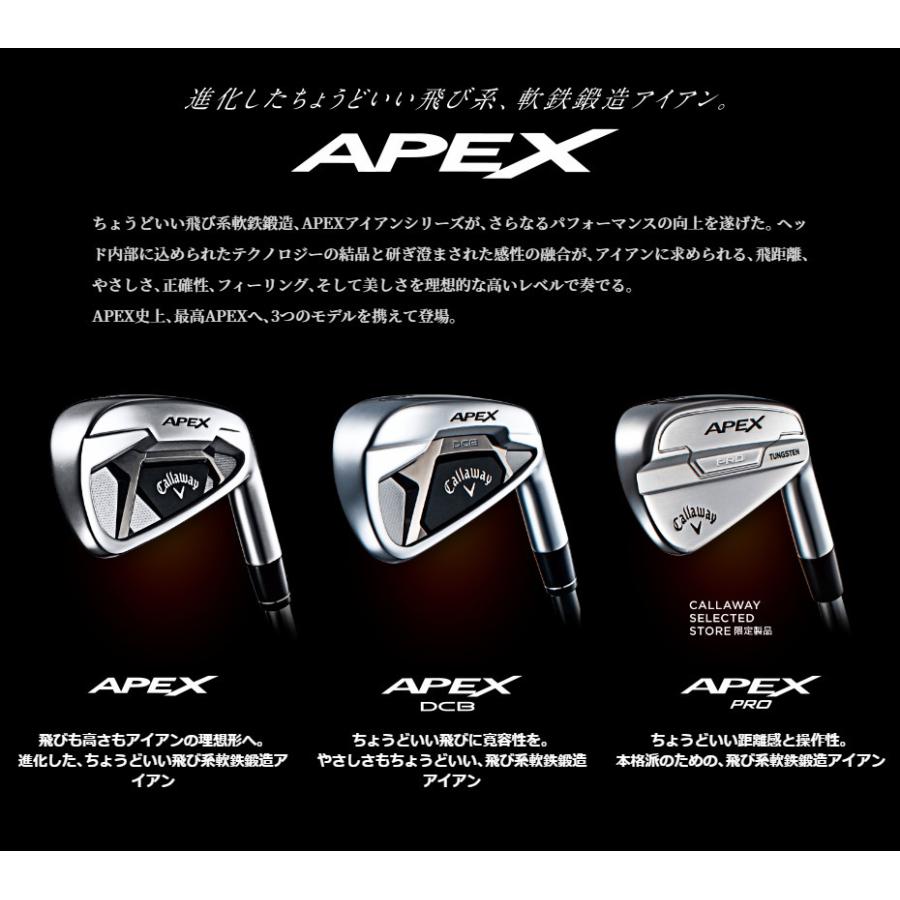 日本仕様 キャロウェイ 2021年 APEX DCB エイペックスDCB #5-PW 6本 