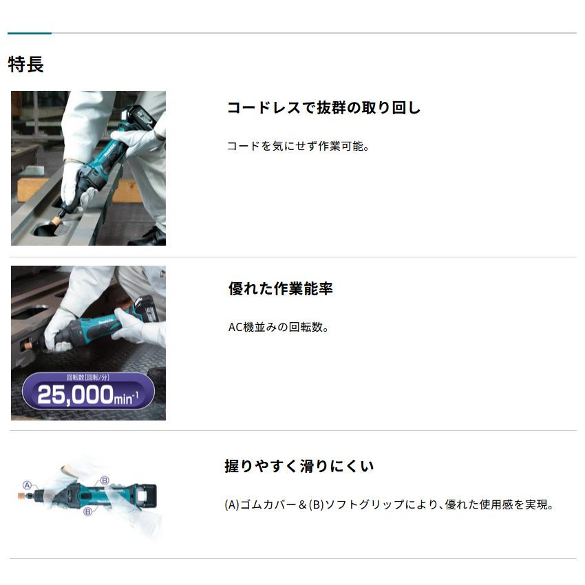 マキタ 充電式ハンドグラインダ GD800DRG DIY用具 18V 6.0Ah マキタ 充電式ハンドグラインダ GD800DRG DIY用具 18V 6.0Ah