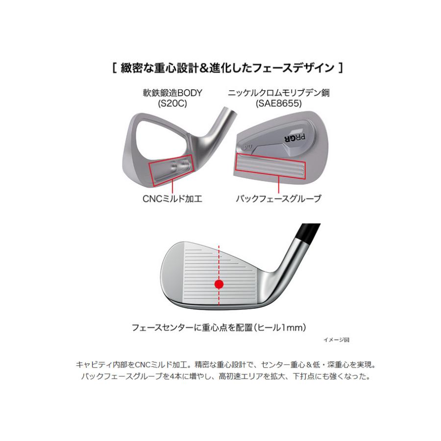 プロギア 2024 PRGR 04 ゼロヨン #7-PW/AW 5本 アイアンセット スペックスチールIII Ver.2 日本仕様