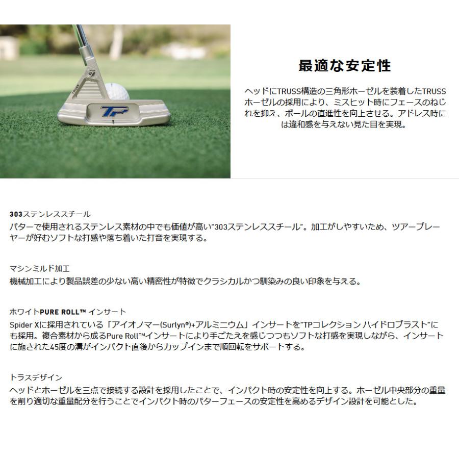 保存版】日本仕様 テーラーメイド TPコレクション ハイドロブラスト TP