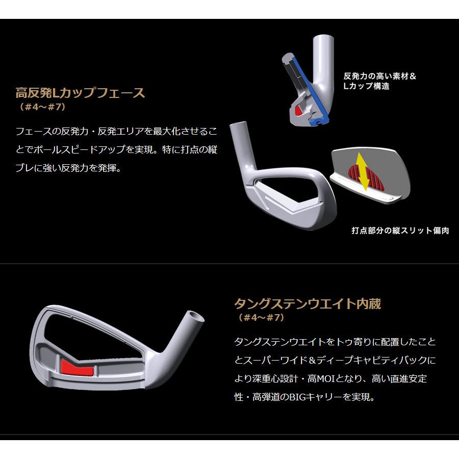HONMA GOLF 日本仕様 ホンマ ツアーワールド GS アイアン HONMA GOLF 日本仕様 ホンマ ツアーワールド GS アイアン