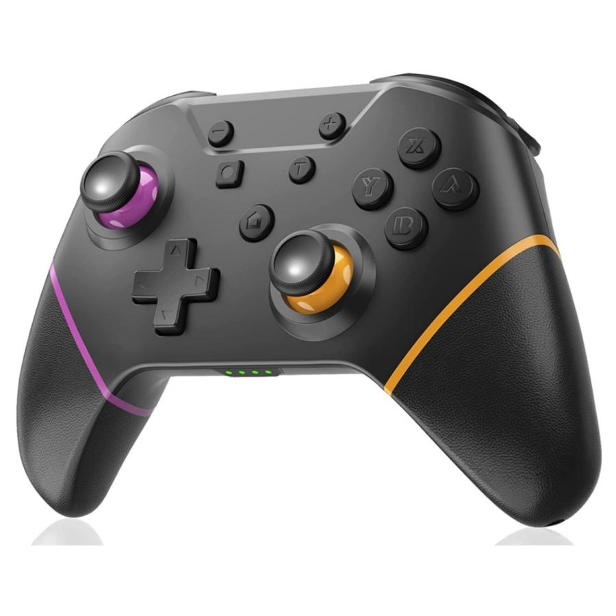 Switch スイッチ コントローラー 背面ボタン付き マクロ機能 最新システムに対応 ワンボタンで接続 復帰 ジャイロセンサー Hd振動 無線bluetooth接続 041 Easyulife 通販 Yahoo ショッピング