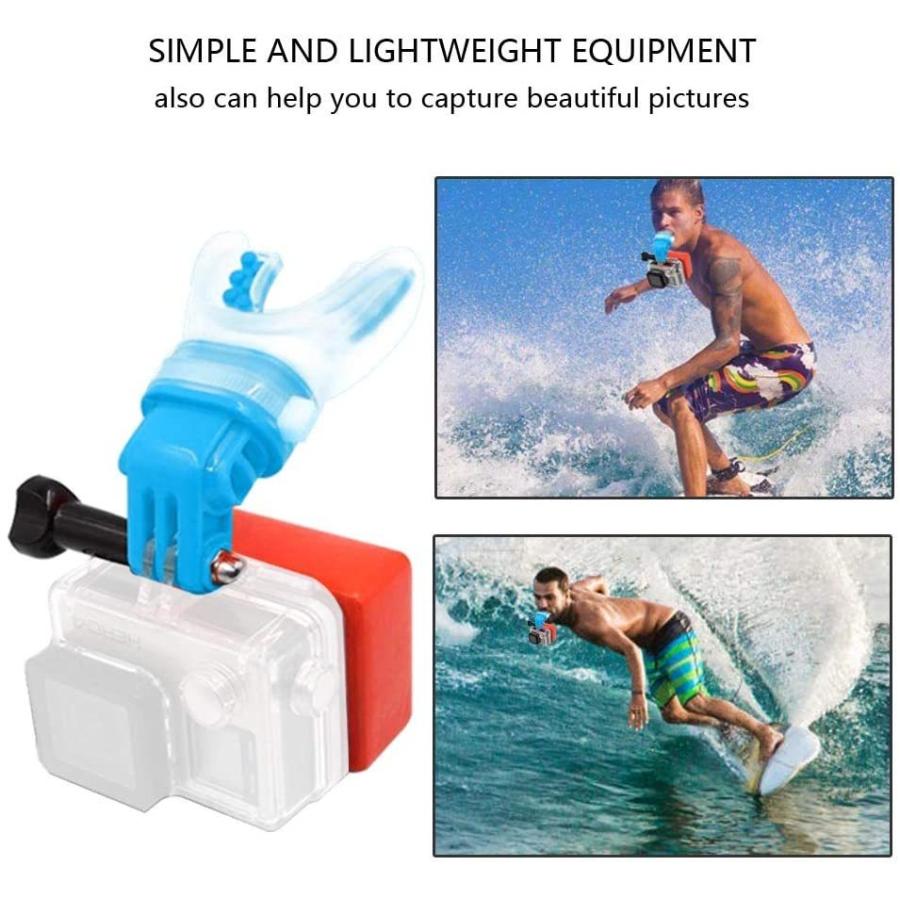 水中カメラマウント サーフィンダイビングスキーカメラ口バイトマウントfor Gopro Hero9 8 7 6 5 4 3 Easyer 通販 Yahoo ショッピング