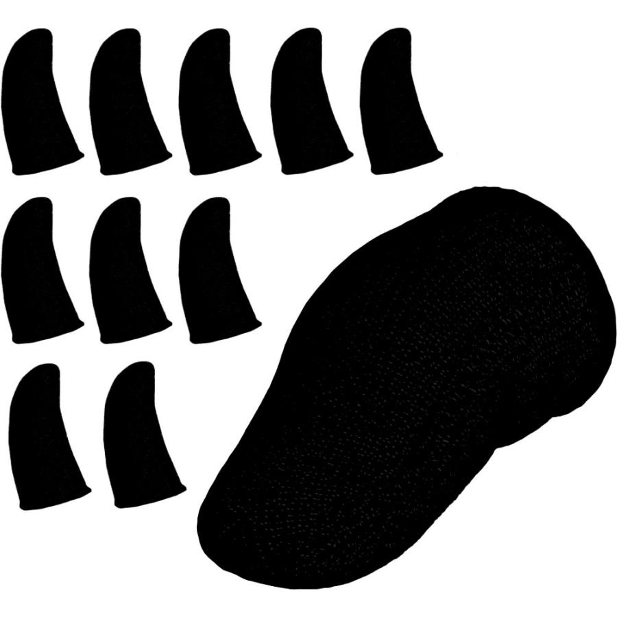 指サック スマホゲーム 指カバー 操作性アップ タッチ感 快適性 耐摩耗性ゲーム体験 スマホ タブレット 全機種対応 反応早い 指スリーブ 超薄銀繊維 10個セット Easyer 通販 Yahoo ショッピング