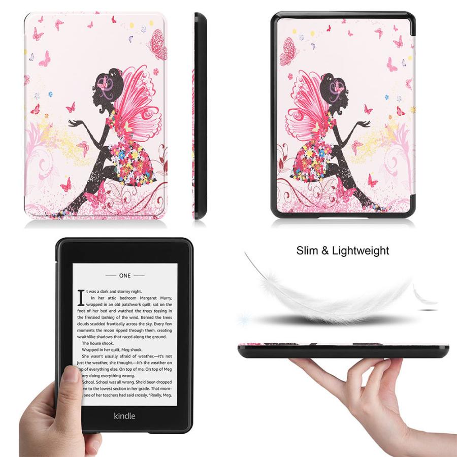 アマゾン ペーパーホワイト ケース カバー デザイン Amazon 第10世代 Kindle Paperwhite (2018) 薄型 軽量型 高品質PUレザーケース｜easyer5689｜03