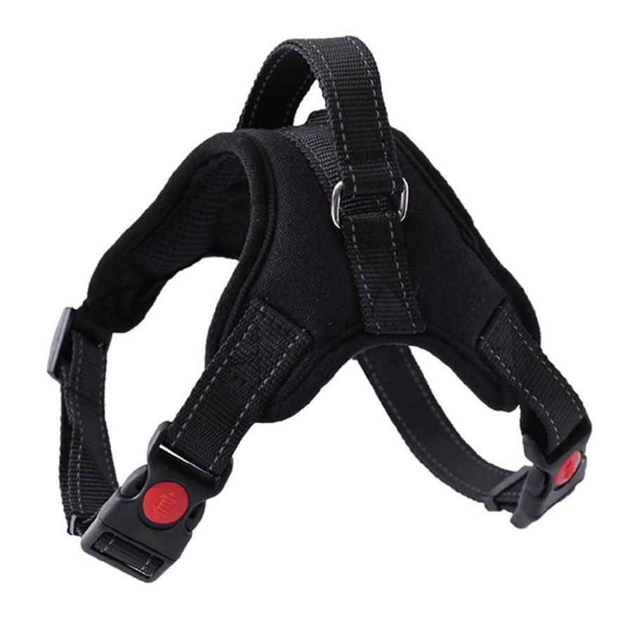 犬用 ハーネス 胴輪 ナイロン製 ソフト 調節可能 引っ張り防止 小型犬 秋田犬 大型犬 柴犬 ５５ 以上節約 訓練 散歩 送料無料 お出掛け 中型犬
