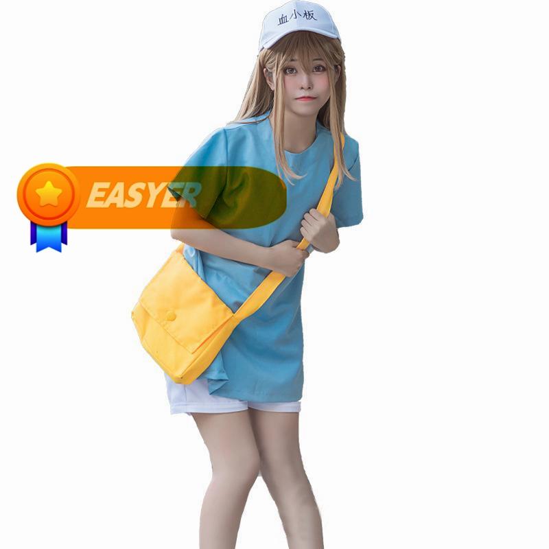 はたらく細胞 血小板ちゃん コスプレ衣装 ホイッスル 旗追加可 