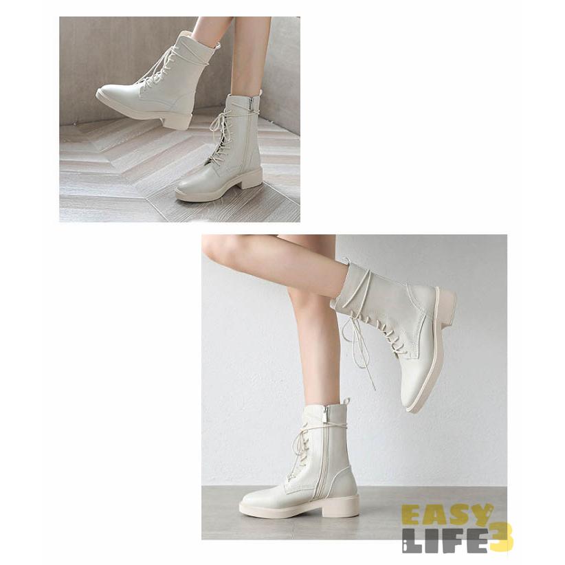 卒業式 袴ブーツ 太ヒール 編み上げブーツ 大きいサイズ レースアップ