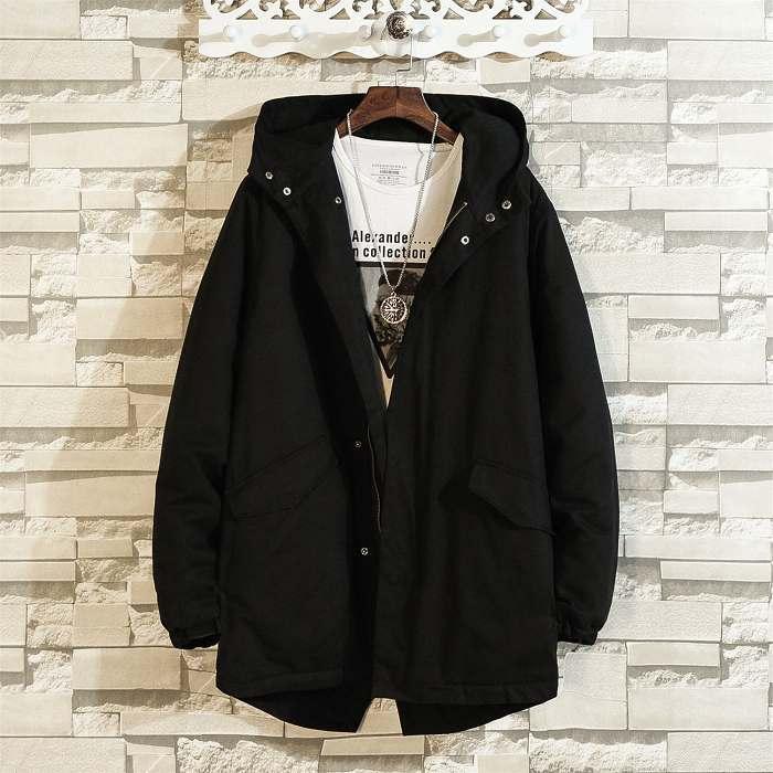 ダウンコート 中綿コート メンズ 上着 厚手 ダウンジャケット 中綿 ジャケット コート 中綿ジャケット フード付き ハーフコート 高級 ダウン風 冬コート 男 Mancoat Easy Life3 通販 Yahoo ショッピング