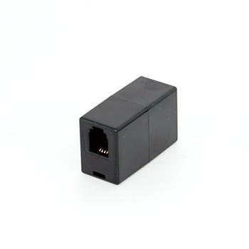 RJ9 4P4C 延長コネクター 4極4芯 モジュラー 中継 延長 ExRJ9