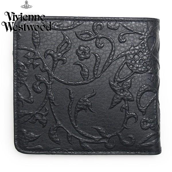 ヴィヴィアンウエストウッド 財布 二つ折り財布 VivienneWestwood 730V11V HANOVER NERO　比較対照価格　32，400 　円 730V11V HANOVER