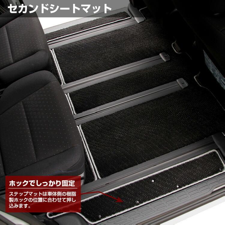 ヴォクシー トヨタ ノア 80系 フロアマット＋ステップマット