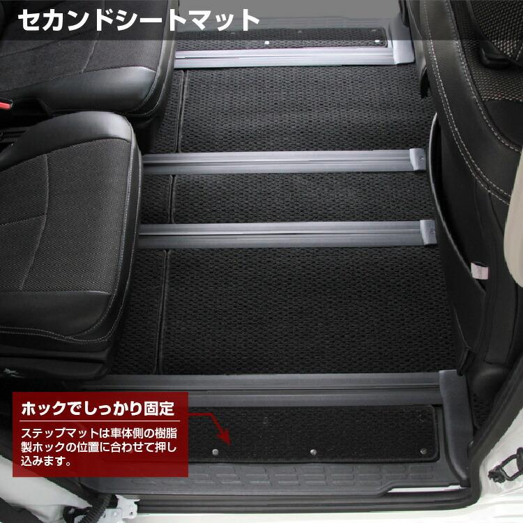 ヴォクシー トヨタ ノア 80系 フロアマット＋ステップマット