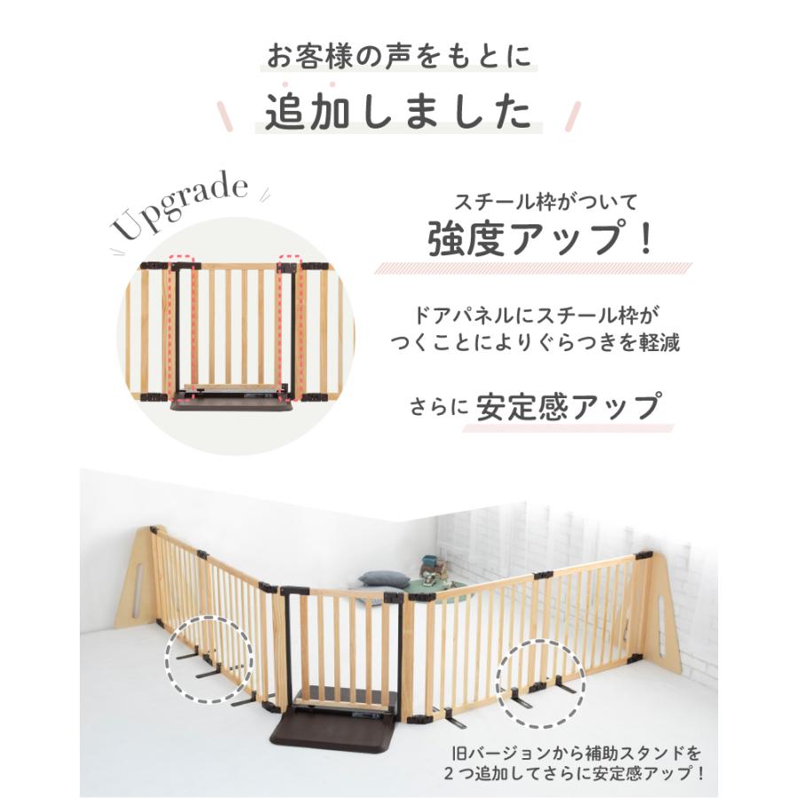 【子供の安全対策に】日本育児ベビーゲート FLEX400W ペットゲート nihonikuji（日本育児） ベビーゲート ベビーフェンス パーテーション