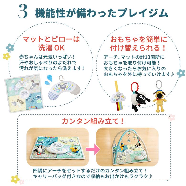 nihonikuji（日本育児） ひつじのショーン プレイジム アクティビティ
