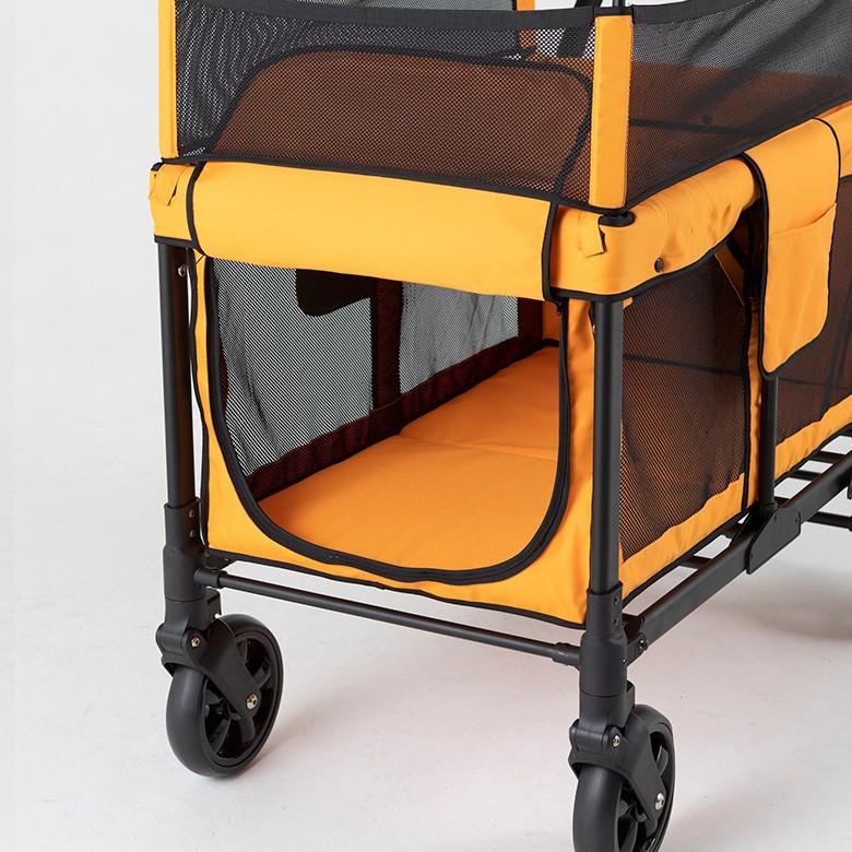 多人数用カート プリスクールワゴンw4 4人から6人乗り 大型ベビーカー 幼稚園 保育園 幼保 Ebaby Select 通販 Yahoo ショッピング