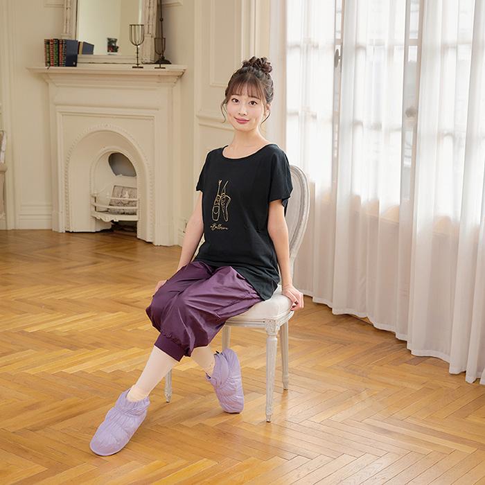 Sansha（サンシャ） バレエ用品 L0406N サウナハーフパンツ : イー