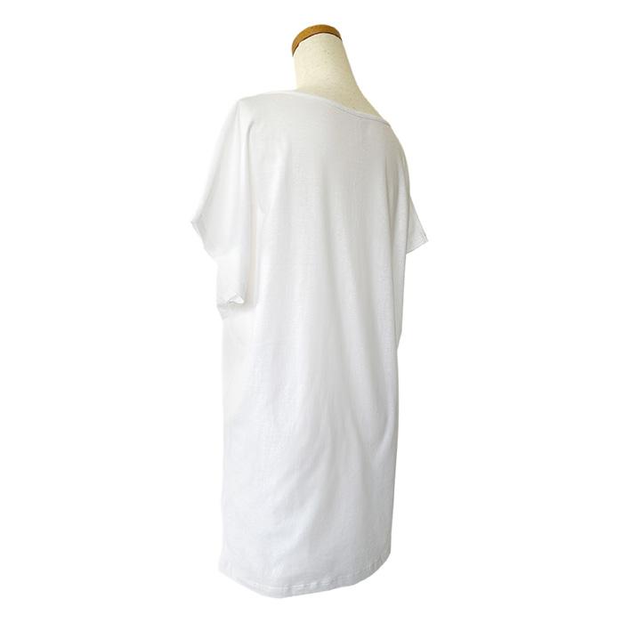 バレエ トップス Tシャツ 半袖 ロング オーバーサイズ (フリーサイズ