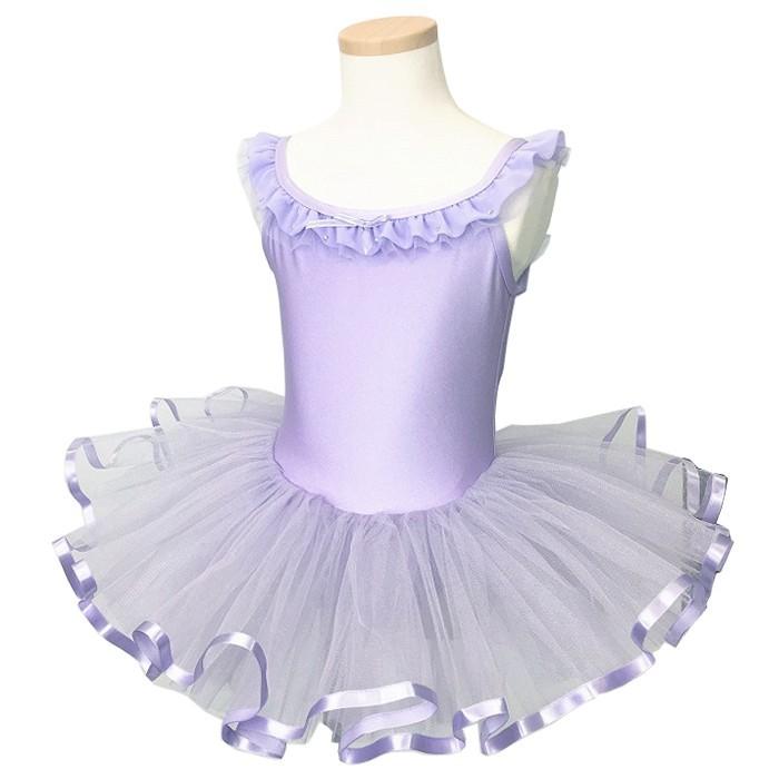 バレエレオタード ジュニア＆子供用 シャーベットチュチュレオタード