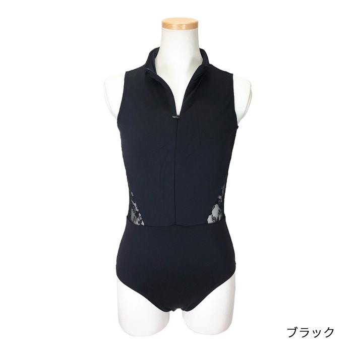 20%off・在庫特価 バレエレオタード ノースリーブ ハイネック