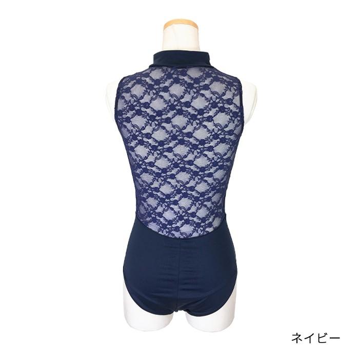 20%off・在庫特価 バレエレオタード ノースリーブ ハイネック