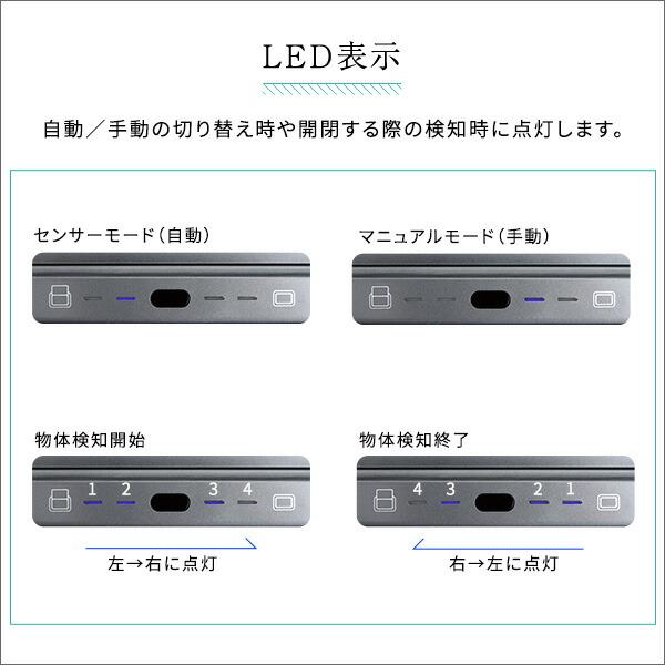 充電式 自動開閉ゴミ箱 45L　【CHCO-チャコ-】_6