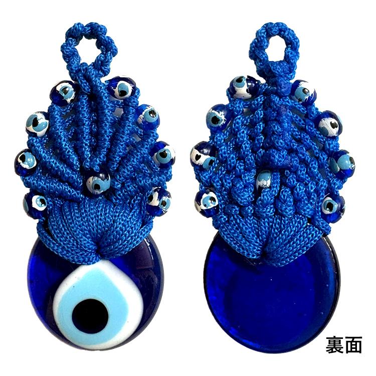 トルコ製 ナザールボンジュウ 4cm 2個セット ガラス製 トルコ 目玉の