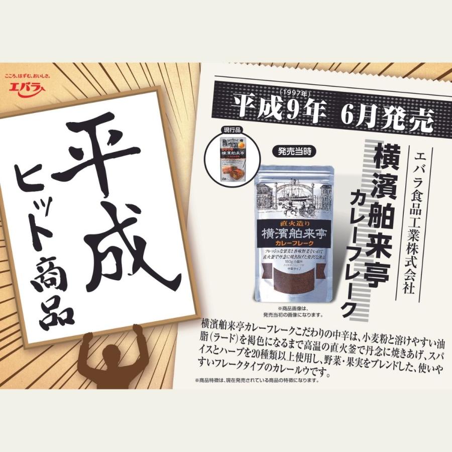 カレーフレーク こだわりの中辛 180g×10 横濱舶来亭 エバラ 業務用 ケース販売 大容量 プロ 粉末 ルー ルウ カレー粉 スパイスカレー｜ebarafoods｜03