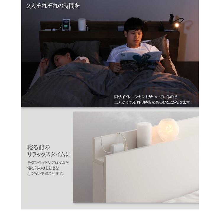 【値段交渉可：送料込】 ベッド シングル 収納付き スリム棚 収納ベッド Reallt リアルト 国産カバーポケットコイルマットレス付き シングルサイズ 【YWU7781636774】(27338円)