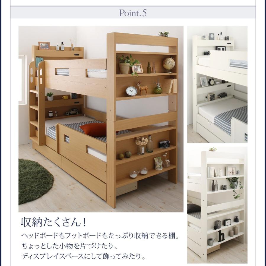 新品未使用！ スリム2段ベッド Whenwill ウェンウィル 薄型軽量ボンネルコイルマットレス付き スタンダード クイーン 【TMF1584959914】(55682円)