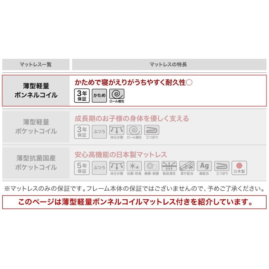 新品未使用！ スリム2段ベッド Whenwill ウェンウィル 薄型軽量ボンネルコイルマットレス付き スタンダード クイーン 【TMF1584959914】(55682円)