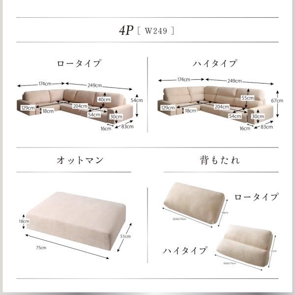 コーナーソファー フロアタイプ Leeble リーブル ソファ ハイタイプ 4P 木肘デザインソファ 天然木シンプルデザイン木肘ソファ 2P