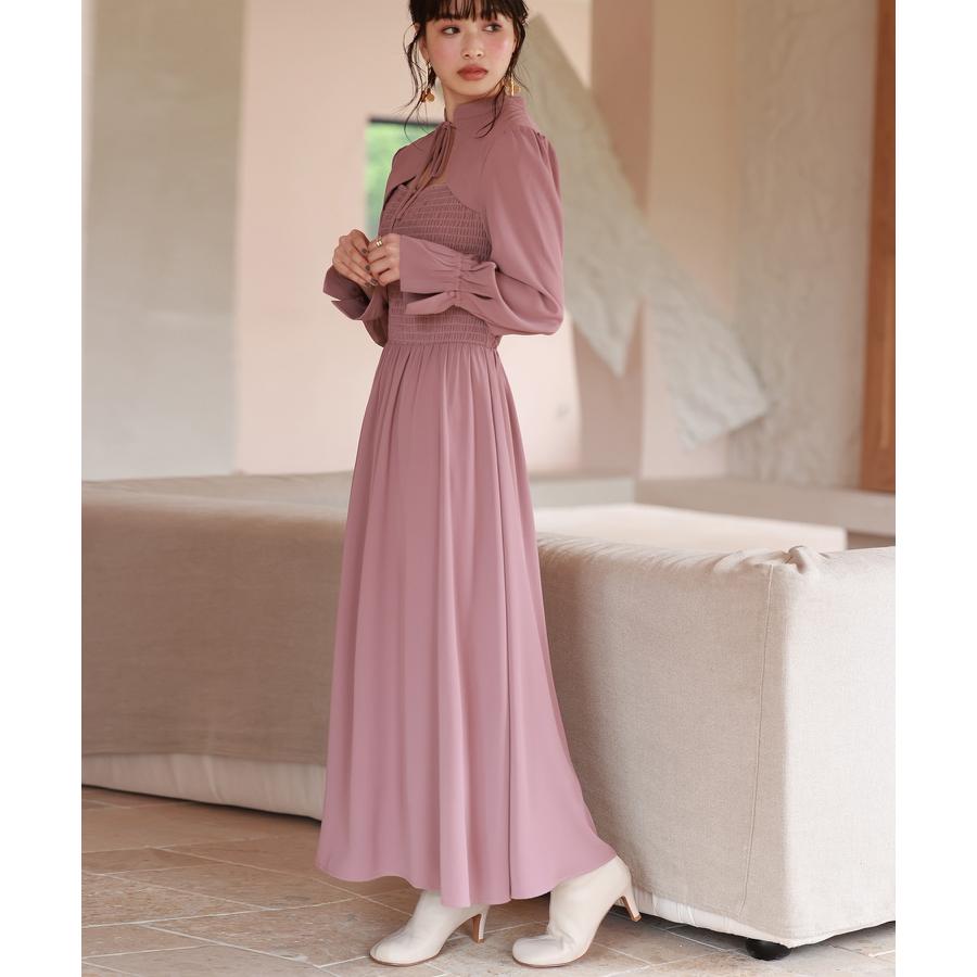 ワンピース ロングワンピース 長袖 秋 冬 秋冬 春 フレアワンピース