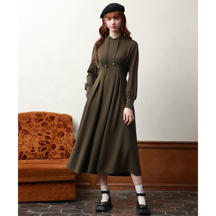 カットソー 長袖 秋 春 レディース 薄手フレア Aライン ワンピース カシュクール オフィス 通勤 20代 30代 40代 ストレッチ 伸縮性 ロン |  | 05