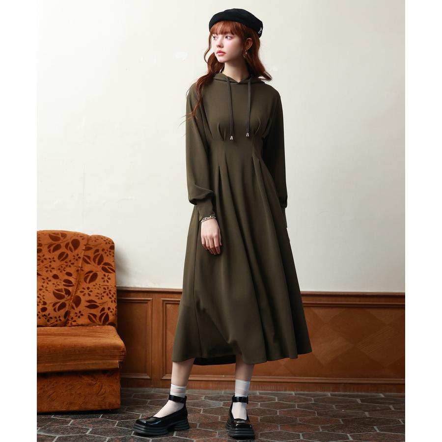 カットソー 長袖 秋 春 レディース 薄手フレア Aライン ワンピース カシュクール オフィス 通勤 20代 30代 40代 ストレッチ 伸縮性 ロン |  | 06