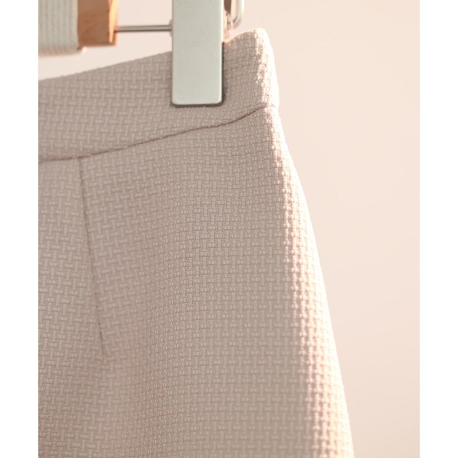 スカート レディース ボトムス ミニスカート ひざ上 ハイウエスト 脚長効果 裏地付き 美シルエット ファー付き 厚手 通学 カジュアル シンプル フ |  | 17