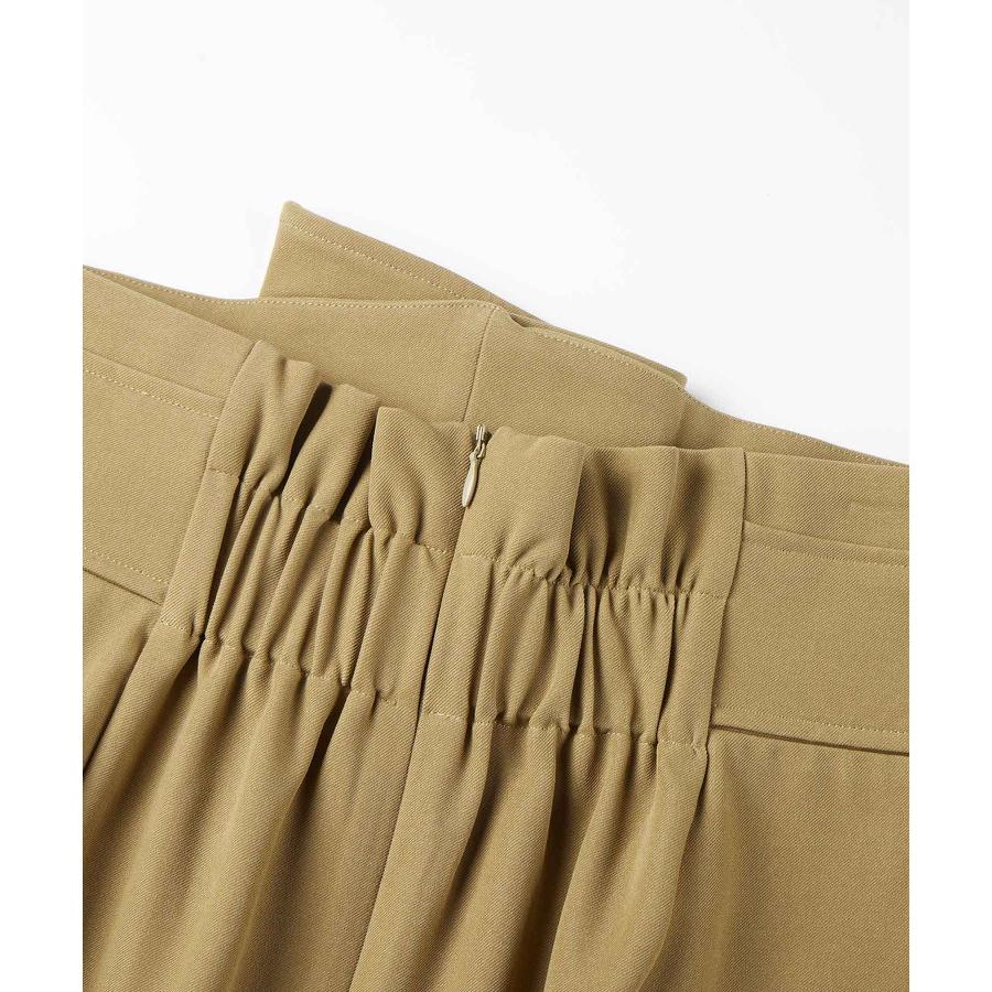 スカート レディース マーメイドスカート ハイウエスト ミモレ丈 飾りベルト バックル付きベルト フレア裾 バックウエストゴム バックファスナー 大人 |  | 19