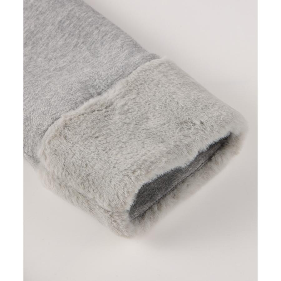 ワンピース タイトワンピース 長袖 カジュアル きれいめ Iライン ひざ上丈 膝上 2way 付け襟 クルーネック シャツ襟 ファー 裾ファー セット |  | 19