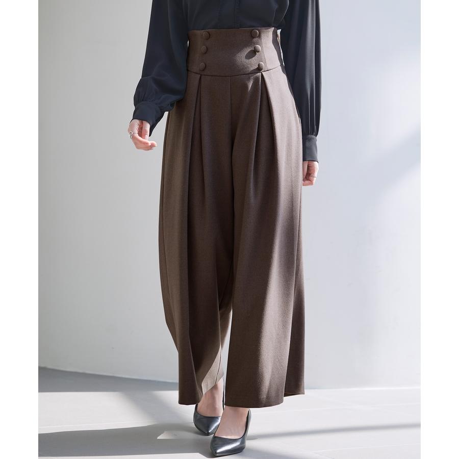 ワイドパンツ セーラーパンツ ガウチョパンツ スカンツ スカーチョ プリーツパンツ タックパンツ ズボン レディース ファスナー付き ハイウエスト バ |  | 11