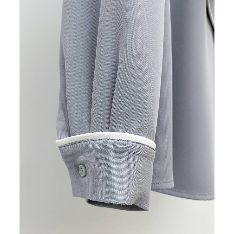 ブラウス レディース トップス プルオーバー フロントタックブラウス ボウタイブラウス 2way モックネック クルーネック 長袖 オフィスカジュアル |  | 20